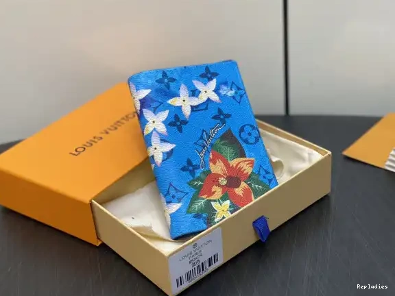 Repzbay COVER-10*14*2.5CM PASSPORT Vuitton Louis 0508